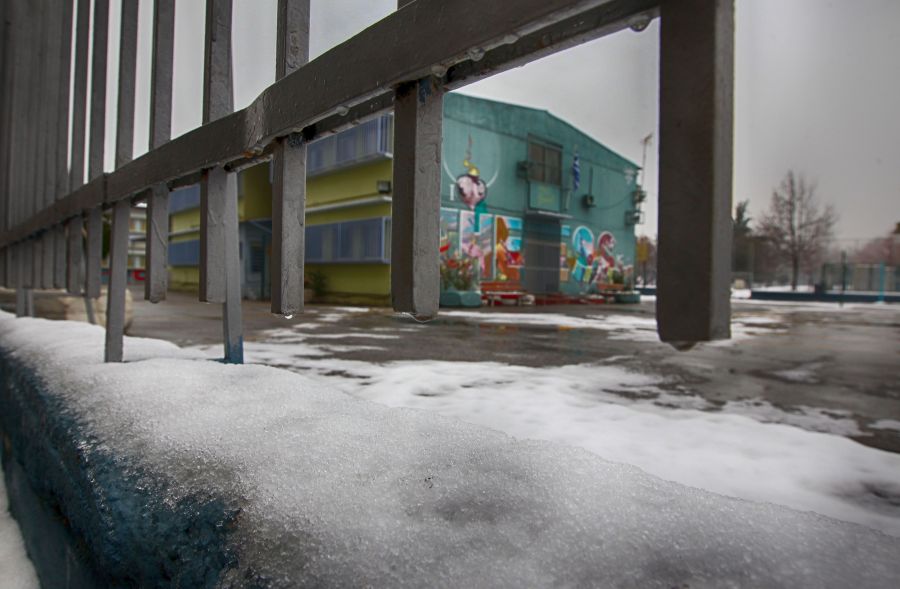 Κλειστά και σήμερα τα σχολεία στην Π.Ε. Λάρισας λόγω παγετού