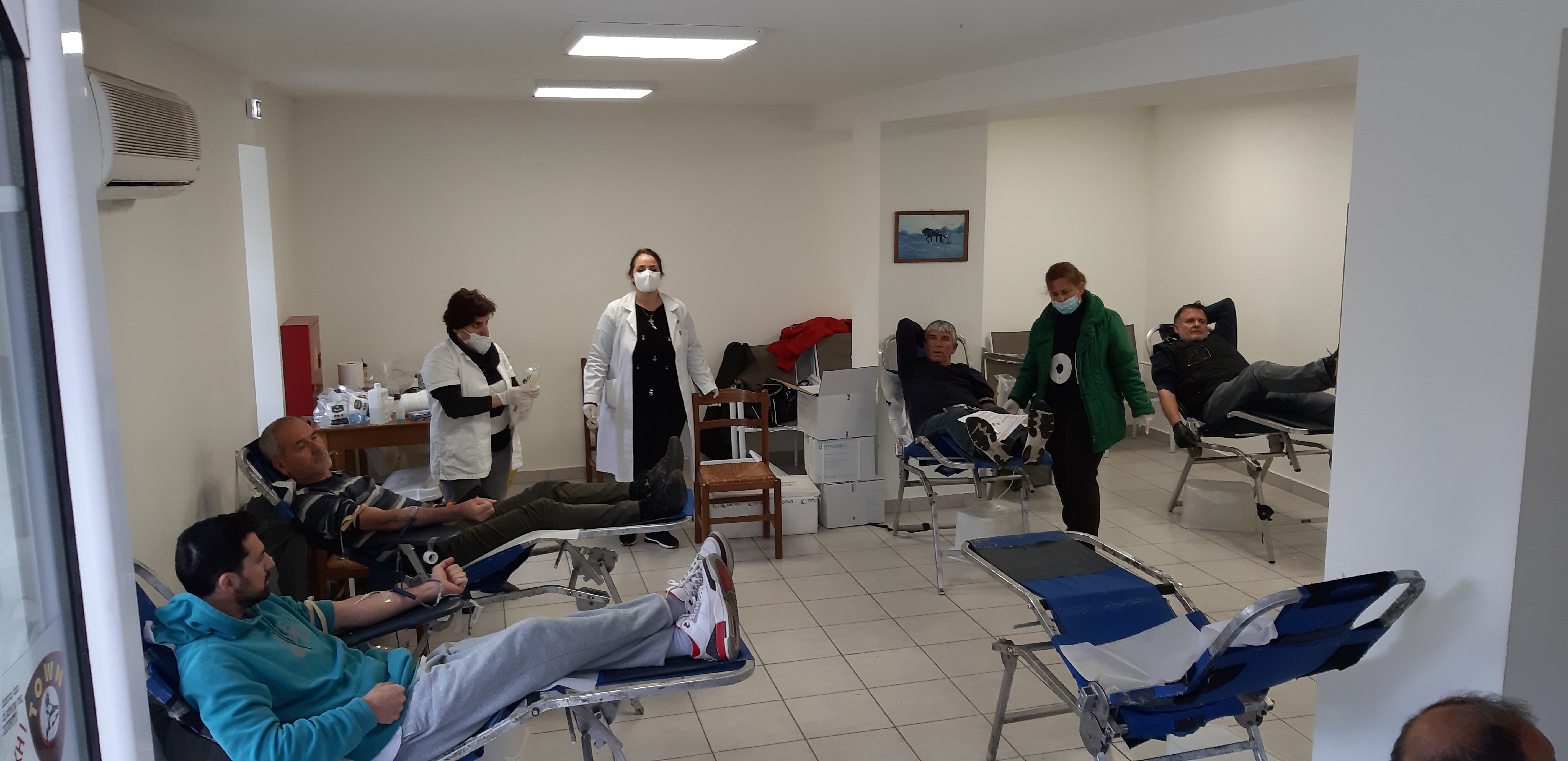 Με επιτυχία η εθελοντική αιμοδοσία του Δήμου Ελασσόνας