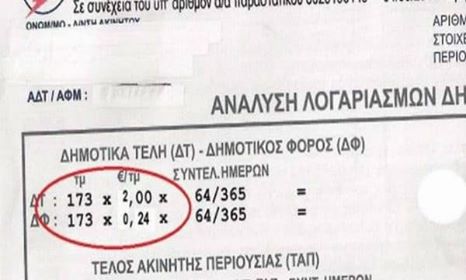 Δήμος Ελασσόνας: "Ελέγξτε τα τετραγωνικά μέτρα στους λογαριασμούς της ΔΕΗ"