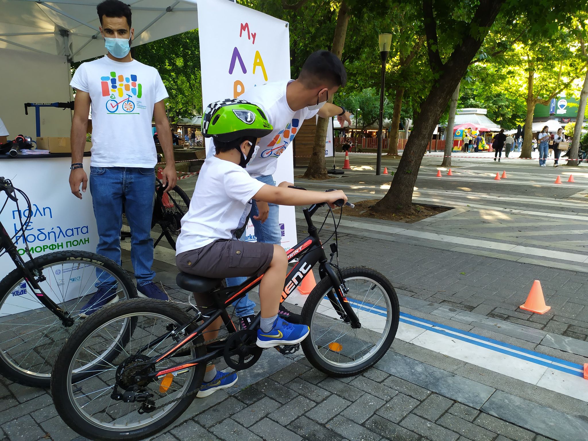 Επιτυχής η δράση «Όμορφη πόλη – Πόλη με ποδήλατα» στην Λάρισα 