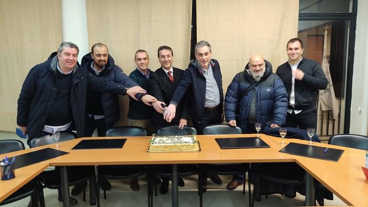 Την πρωτοχρονιάτικη πίτα έκοψε ο Εμπορικός Σύλλογος Λάρισας 