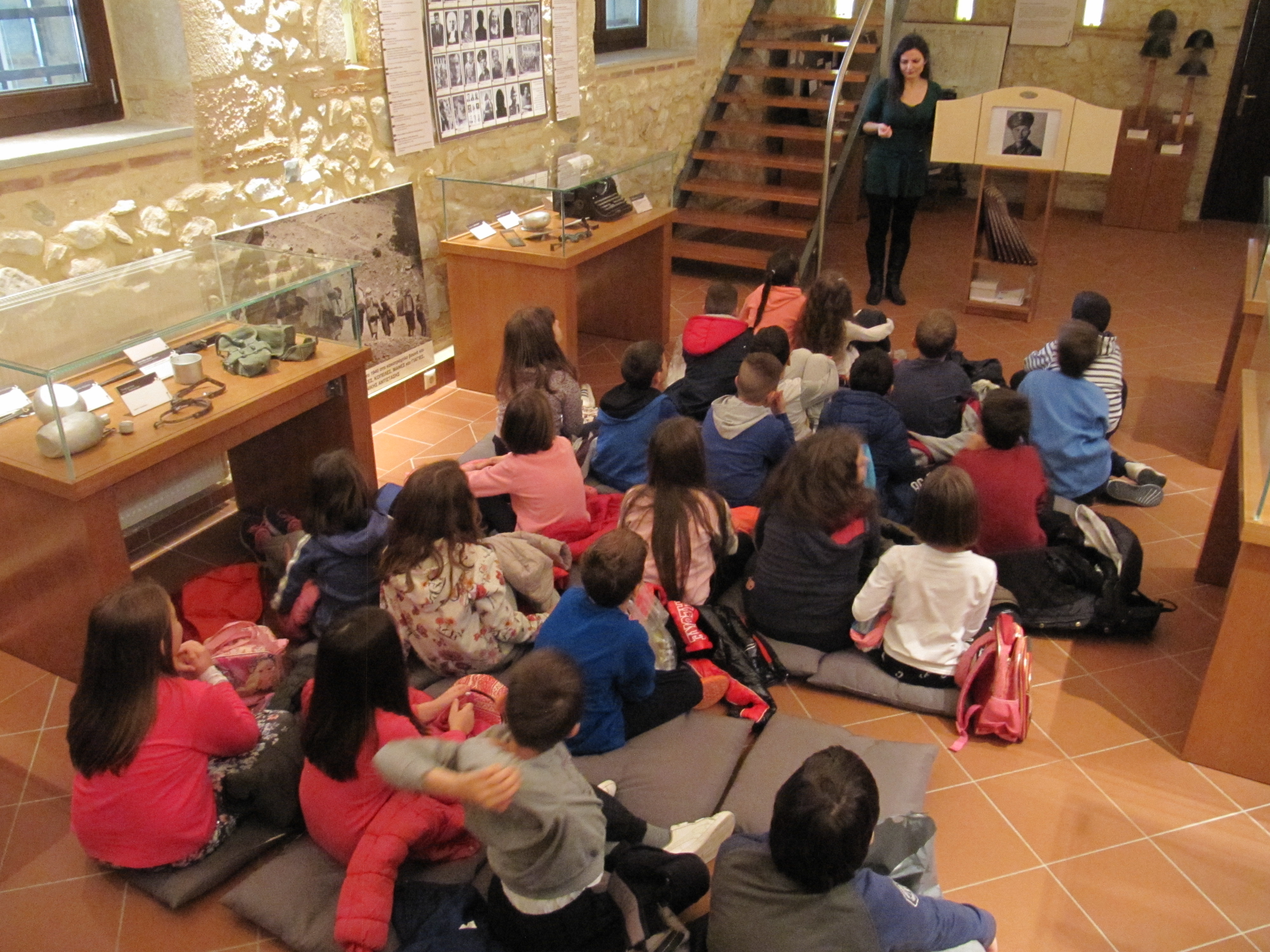 Επίσκεψη του 16ου Δημοτικού Σχολείου Λάρισας στο Μουσείο Εθνικής Αντίστασης