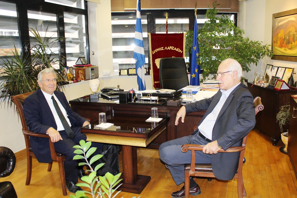 Με τον υφυπουργό Γιώργο Δημαρά συναντήθηκε ο Απ. Καλογιάννης 