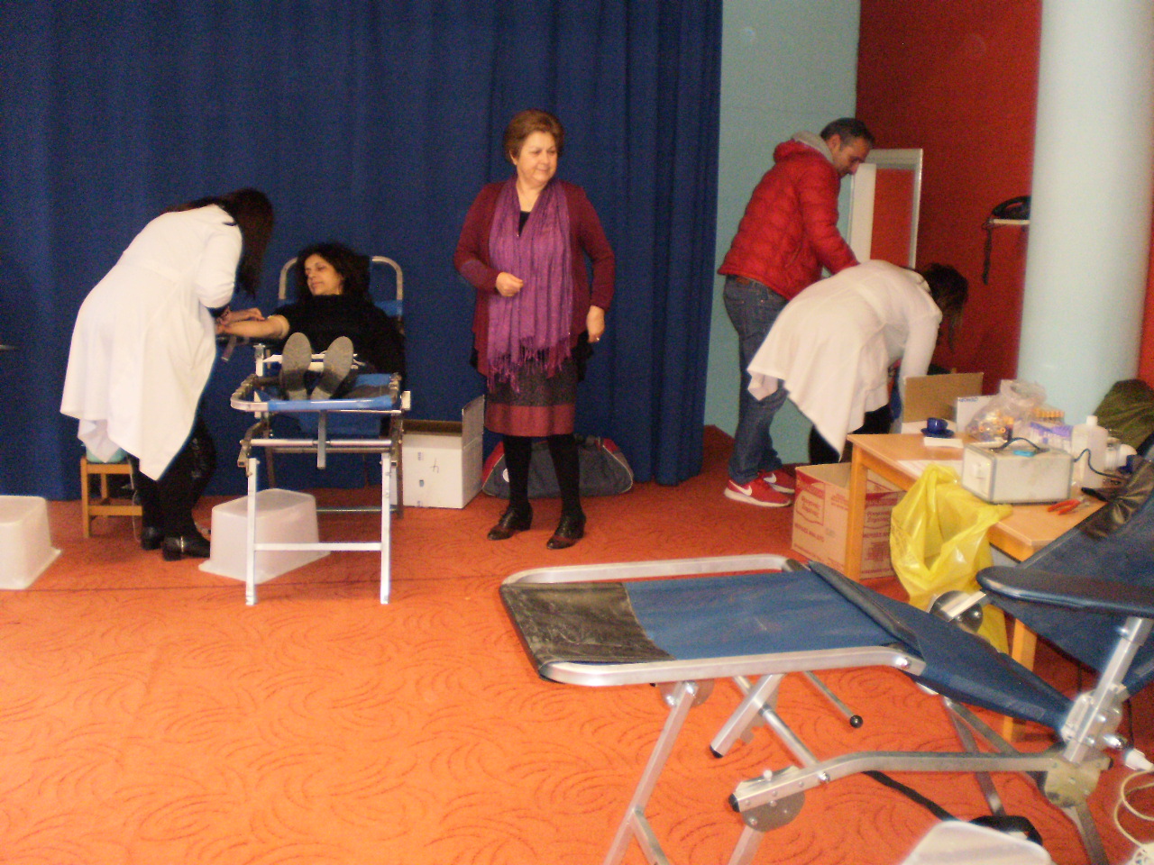 Εδωσαν αίμα οι εργαζόμενοι στους παιδικούς σταθμούς του Δήμου Λαρισαίων