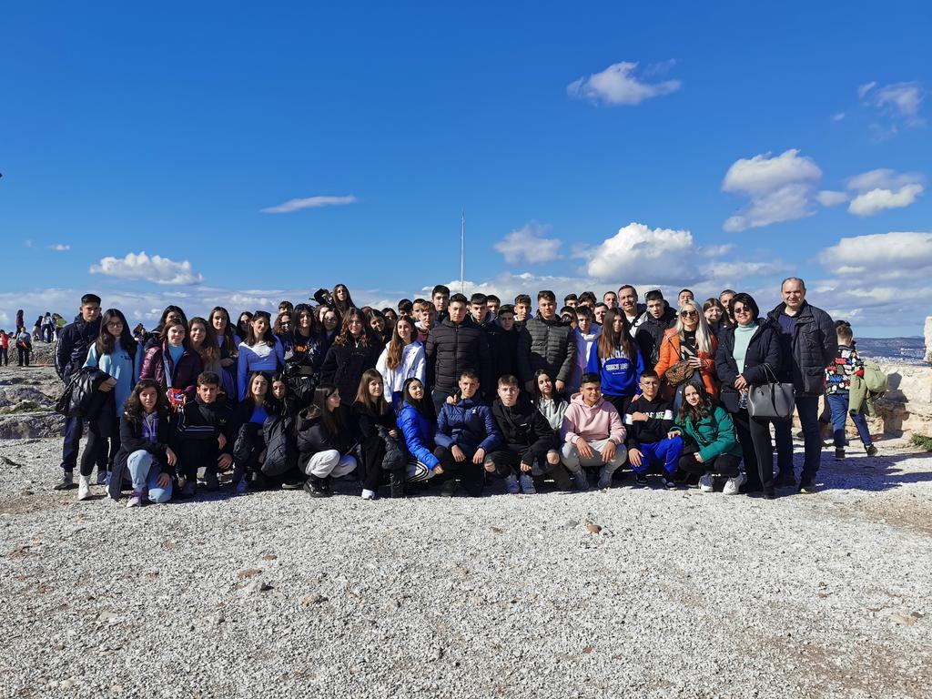 Τριήμερη εκπαιδευτική επίσκεψη του 9ου Γυμνασίου Λάρισας στην Αθήνα