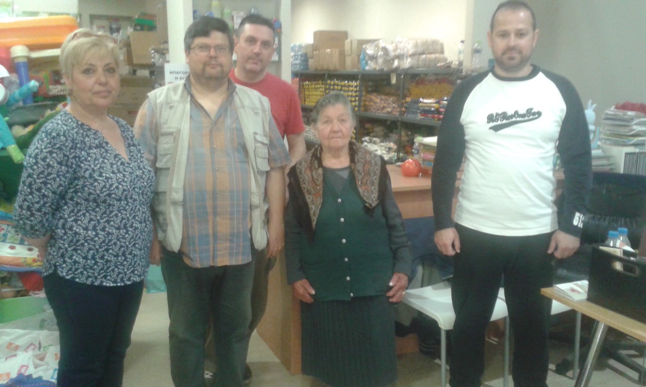 Προσφορά Λαχανικών στο Κοινωνικό Παντοπωλείο Λάρισας