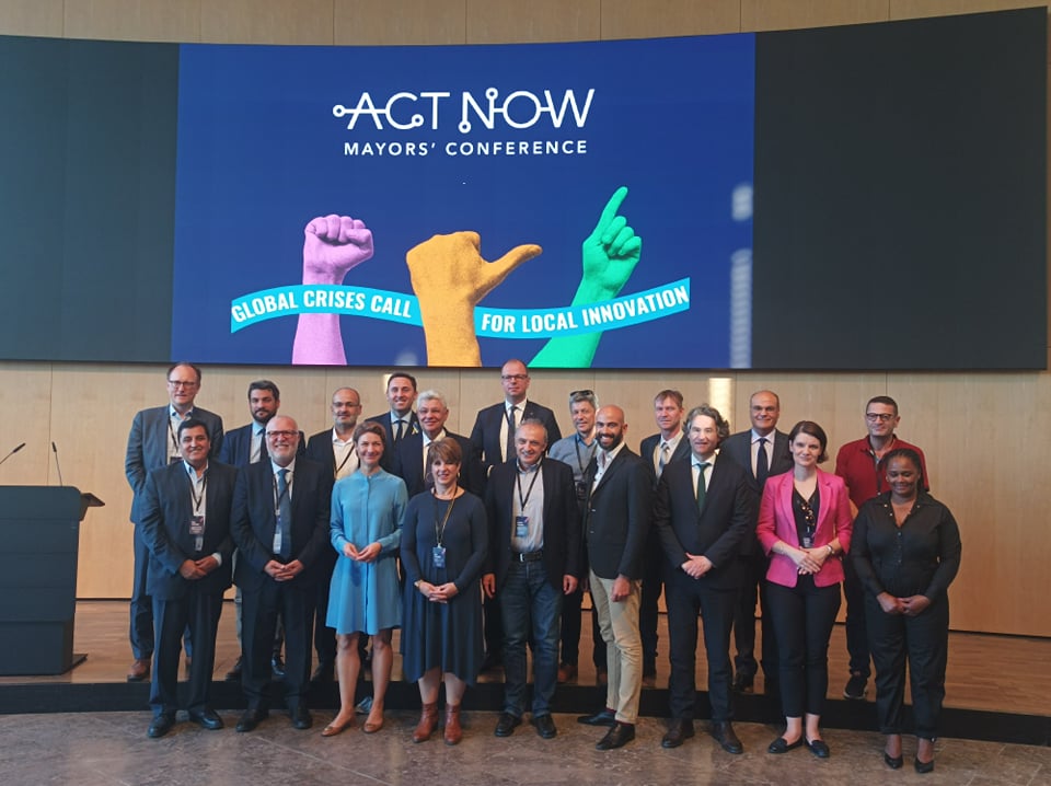 Συμμετοχή της Λάρισας στη Διεθνή Διάσκεψη ACT Now Mayors’ Conference