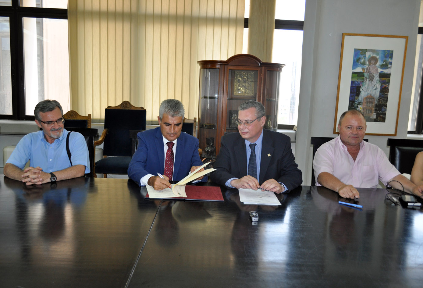 Σύμφωνο συνεργασίας του Επιμελητηρίου Λάρισας με το Πανεπιστήμιο Μακεδονίας