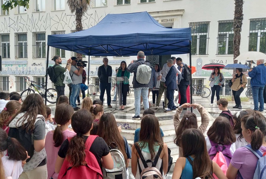 "Γίνομαι η φωνή του νερού" - Μαθητική εκδήλωση στη Λάρισα 