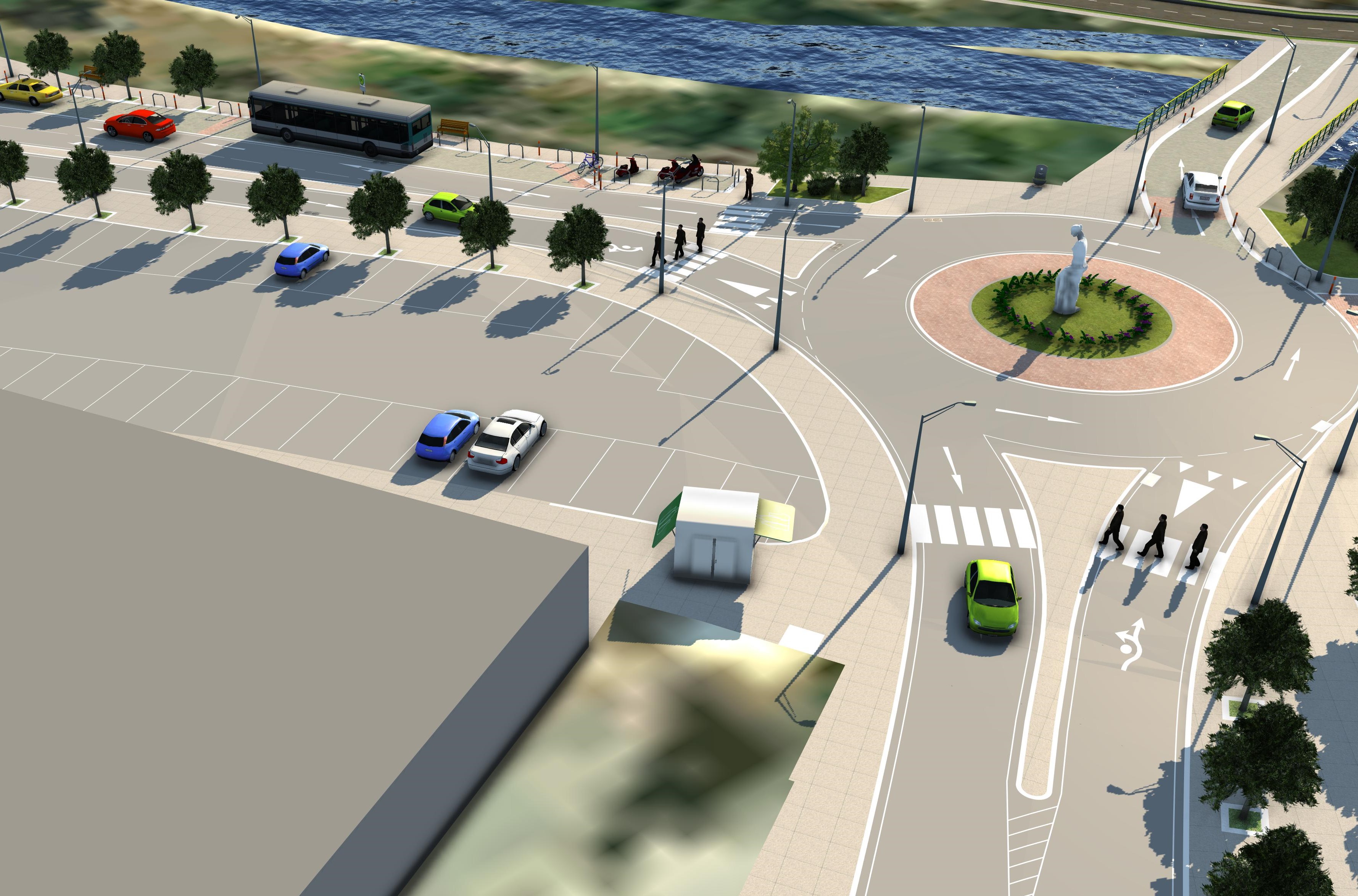 Κυκλικός κόμβος στο κέντρο της Ελασσόνας – Eργα 4 εκατ. ευρώ για τη βελτίωση της οδικής ασφάλειας