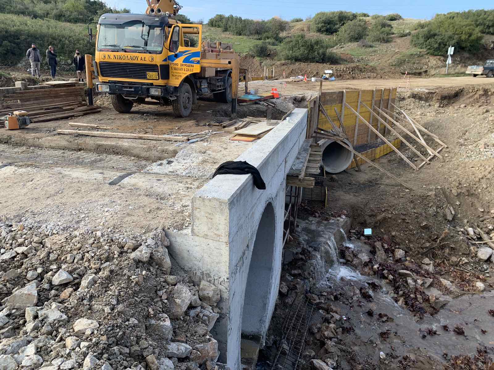 Η Περιφέρεια Θεσσαλίας ανακατασκευάζει τη γέφυρα Δίλοφου - Αχιλλείου 