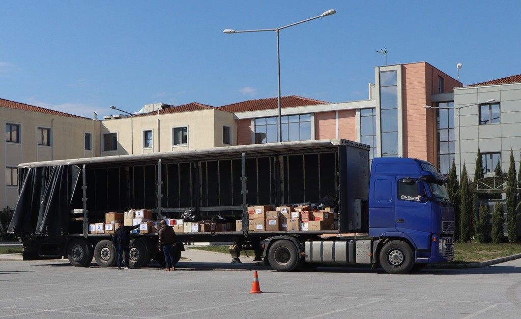 Βοήθεια για τους σεισμόπληκτους από τους Δήμους Προποντίδας και Πολυγύρου Χαλκιδικής  