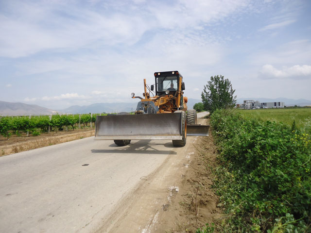 Βελτιώνει το οδικό δίκτυο στο Ομορφοχώρι η Περιφέρεια Θεσσαλίας 