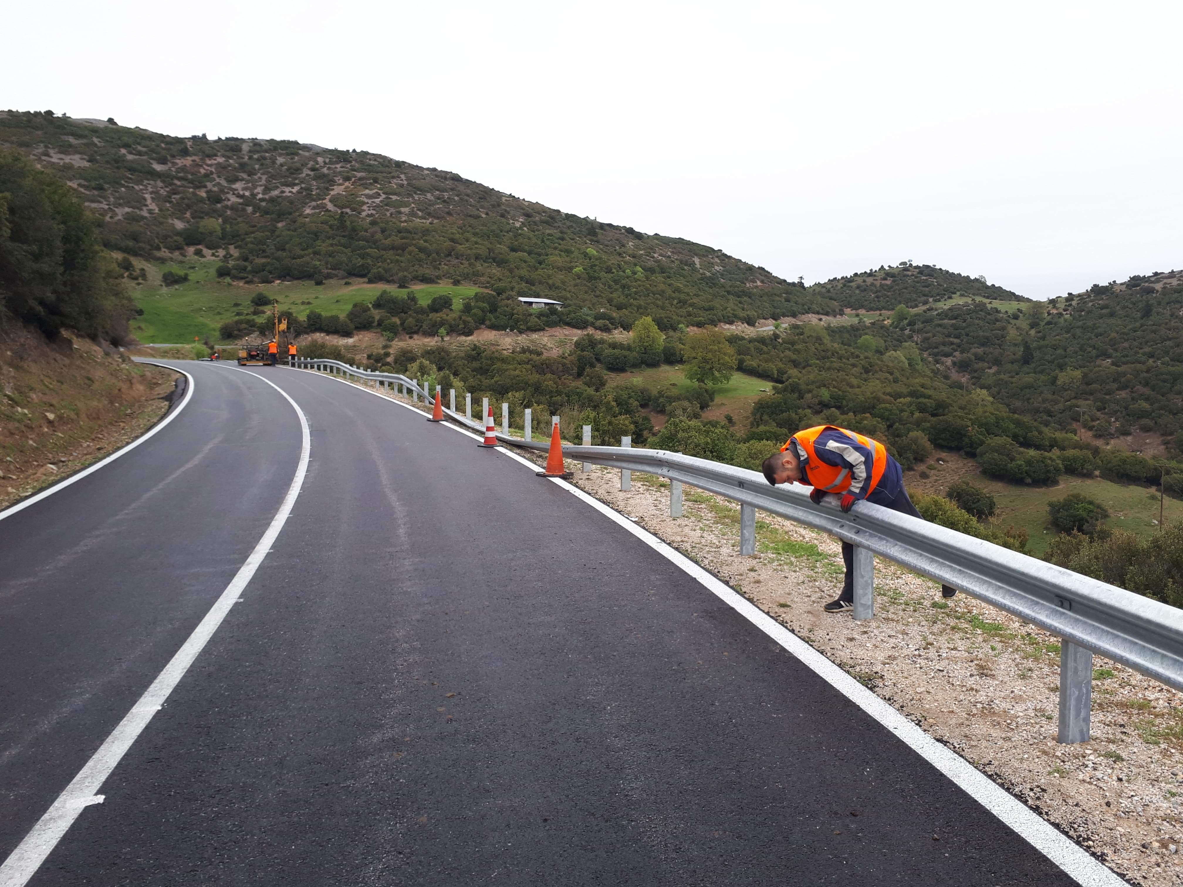 Ολοκληρώθηκε η αποκατάσταση της επαρχιακής οδού Κρανιά - Λουτρό - Άκρη