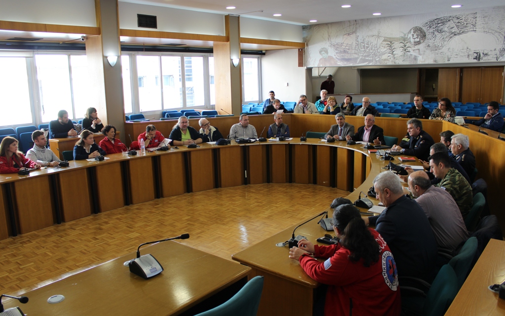 Λήψη μέτρων ενόψει χειμώνα στη Λάρισα - Συνεδρίασε το Συντονιστικό της Περιφέρειας 