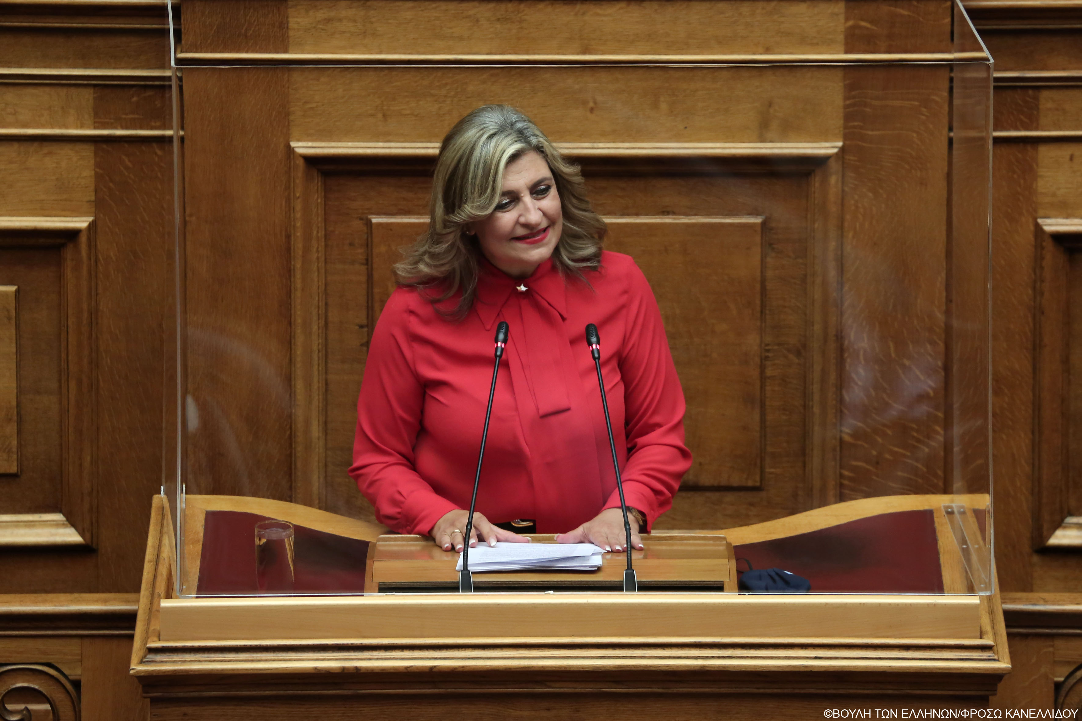 Λιακούλη: "Ο κ. Μητσοτάκης πιστεύει σε δύο "δημοκρατίες": αυτή που περιγράφει στο Κογκρέσο και αυτή που επιβάλλει στην Ελλάδα!"