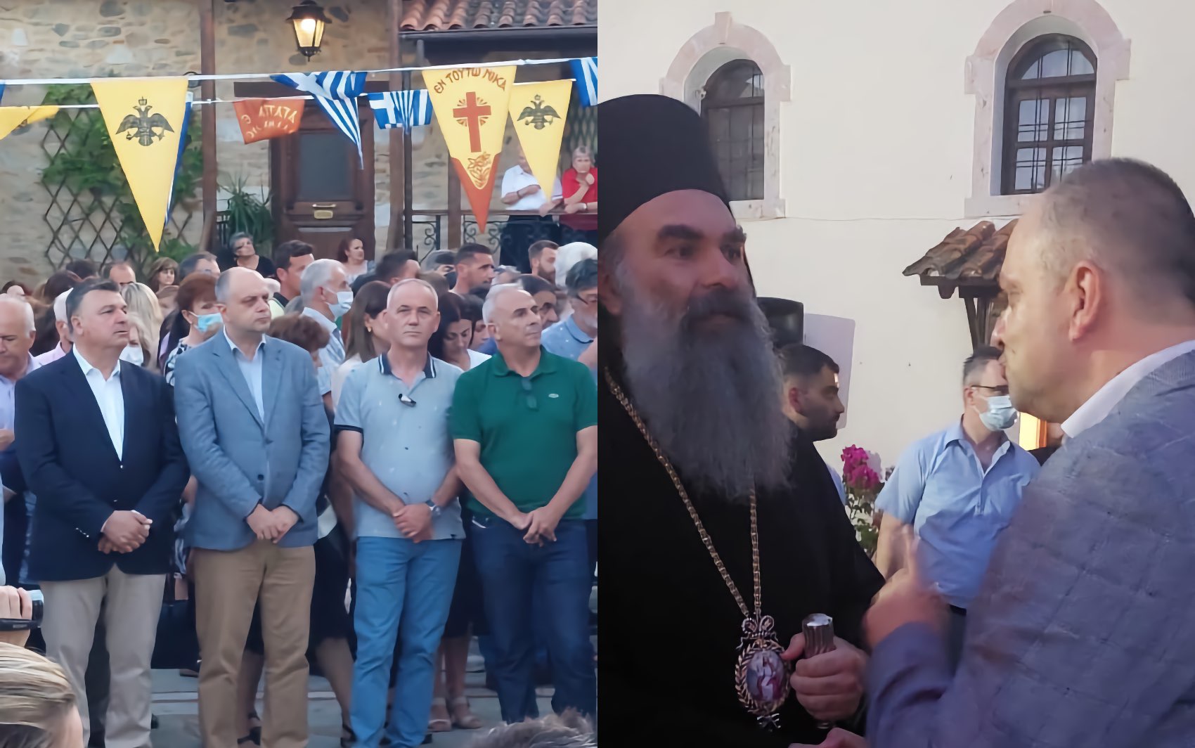 Στις θρησκευτικές εκδηλώσεις για την Ανάληψη του Σωτήρος σε Καλύβια και Συκέα ο Χρ. Καπετάνος