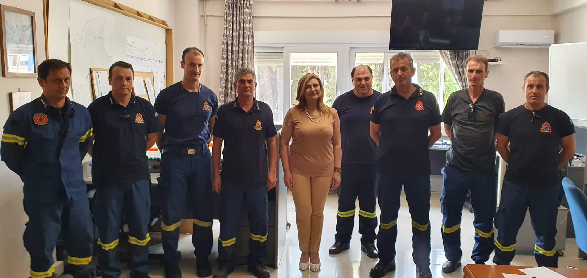 Ε. Λιακούλη: "Η Πυροσβεστική Υπηρεσία της Λάρισας, στο επίκεντρο της φροντίδας μας"