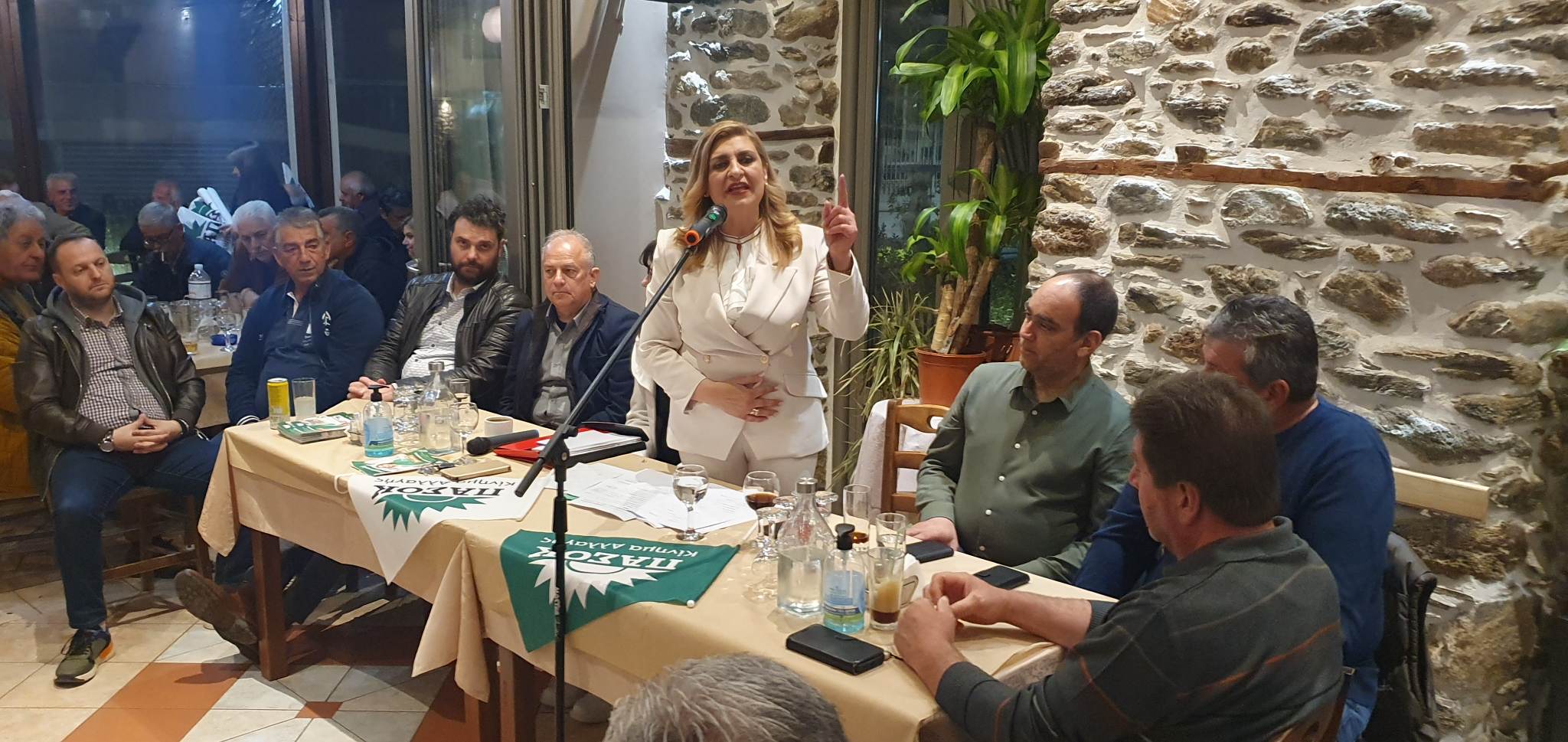 Λιακούλη: "Η Αγιά σήμερα δίνει ισχυρή εντολή"