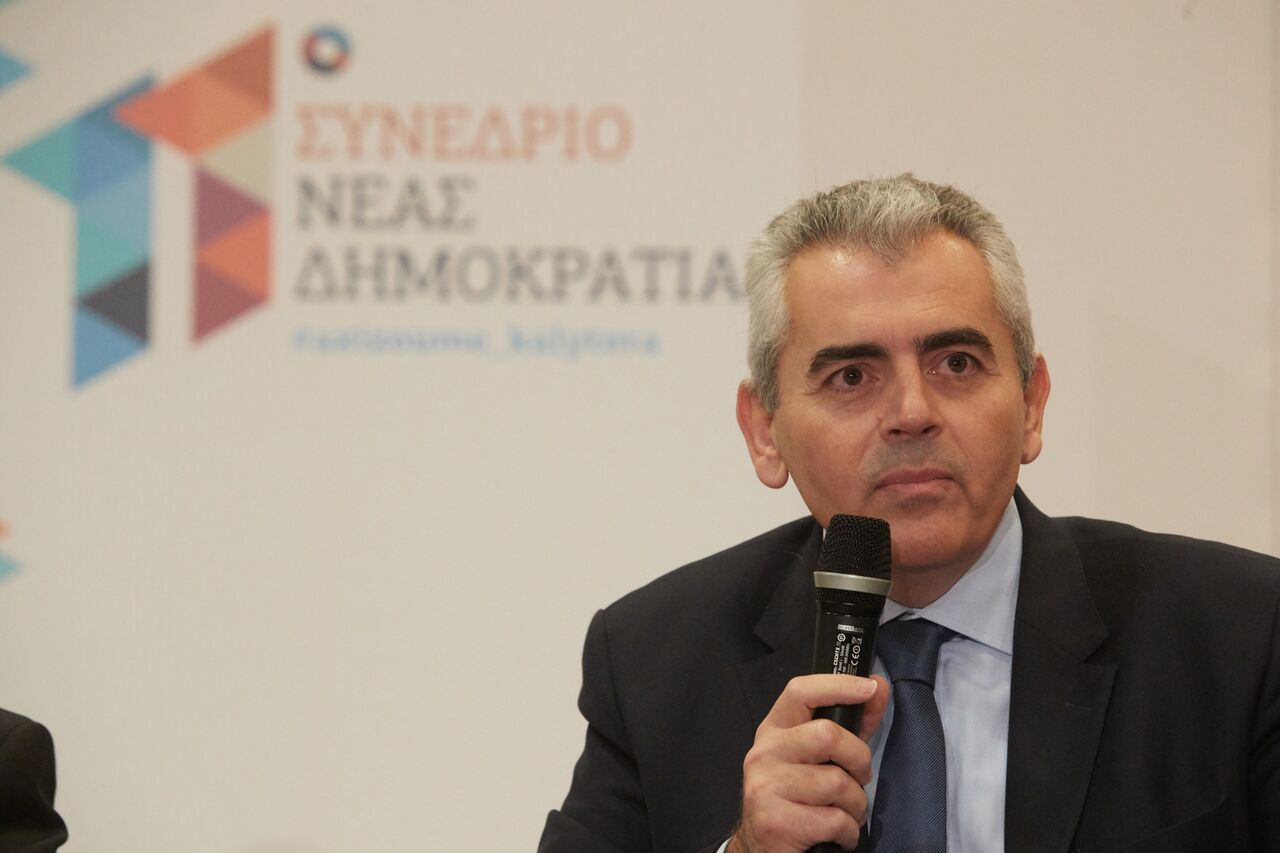 Ο Μ. Χαρακόπουλος σε εκδήλωση της ΝΔ στη Θεσσαλονίκη 