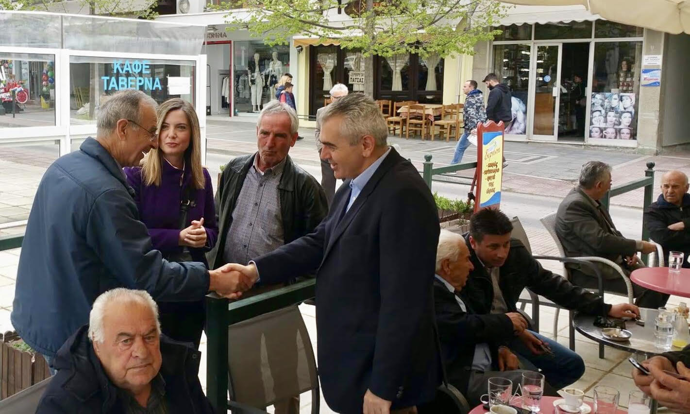 Συνάντηση Χαρακόπουλου με στελέχη της ΝΔ στην Ελασσόνα