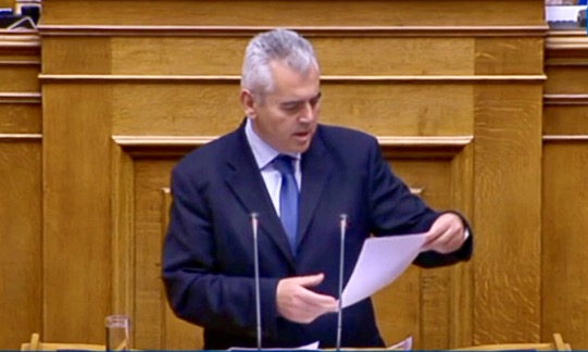 Xαρακόπουλος: Λίγο έλειψε να εκτροχιάσετε τη χώρα από τις ευρωπαϊκές ράγες