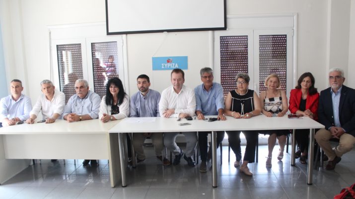 Παρουσιάστηκε το ψηφοδέλτιο του ΣΥΡΙΖΑ στη Λάρισα - Τα βιογραφικά των υποψηφίων