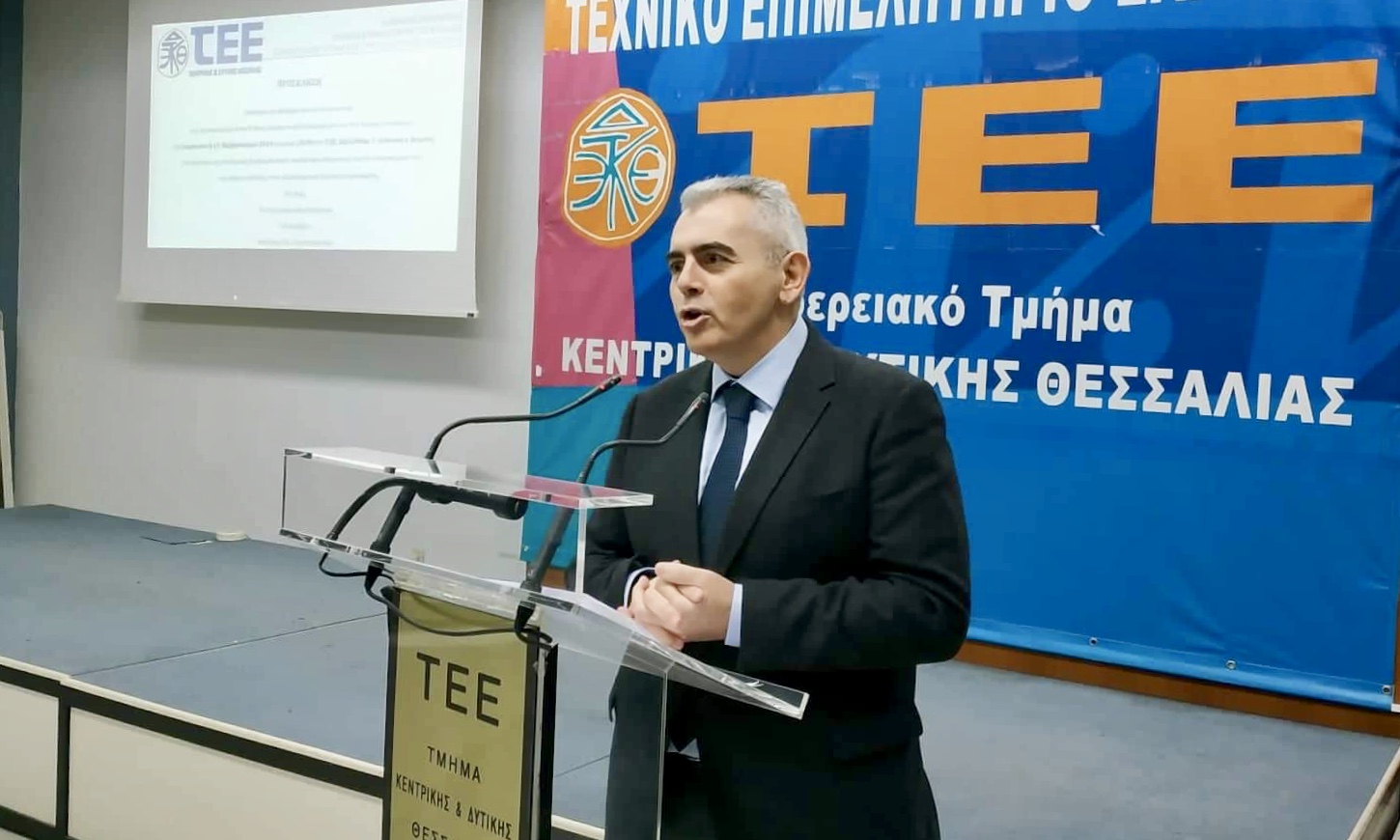 Χαρακόπουλος στο ΤΕΕ: Με ΝΔ θα πάρει μπρος η οικοδομή!