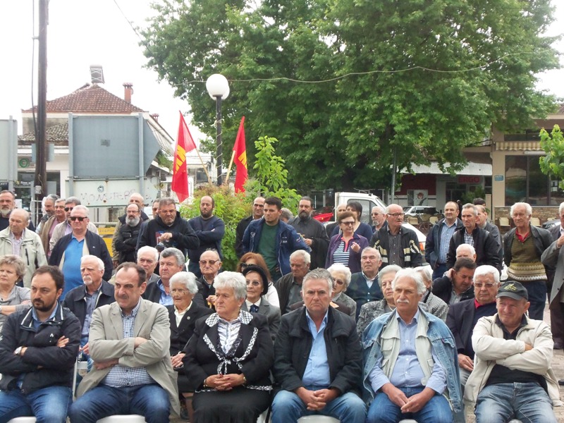 Εκδήλωση του ΚΚΕ στoν Αμπελώνα