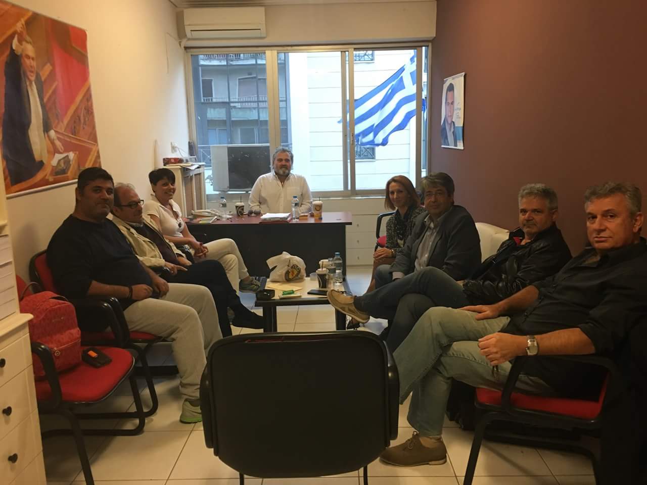 Επίσκεψη Αναπληρωτή Γενικού Γραμματέα ΑΝΕΛ στη Λάρισα