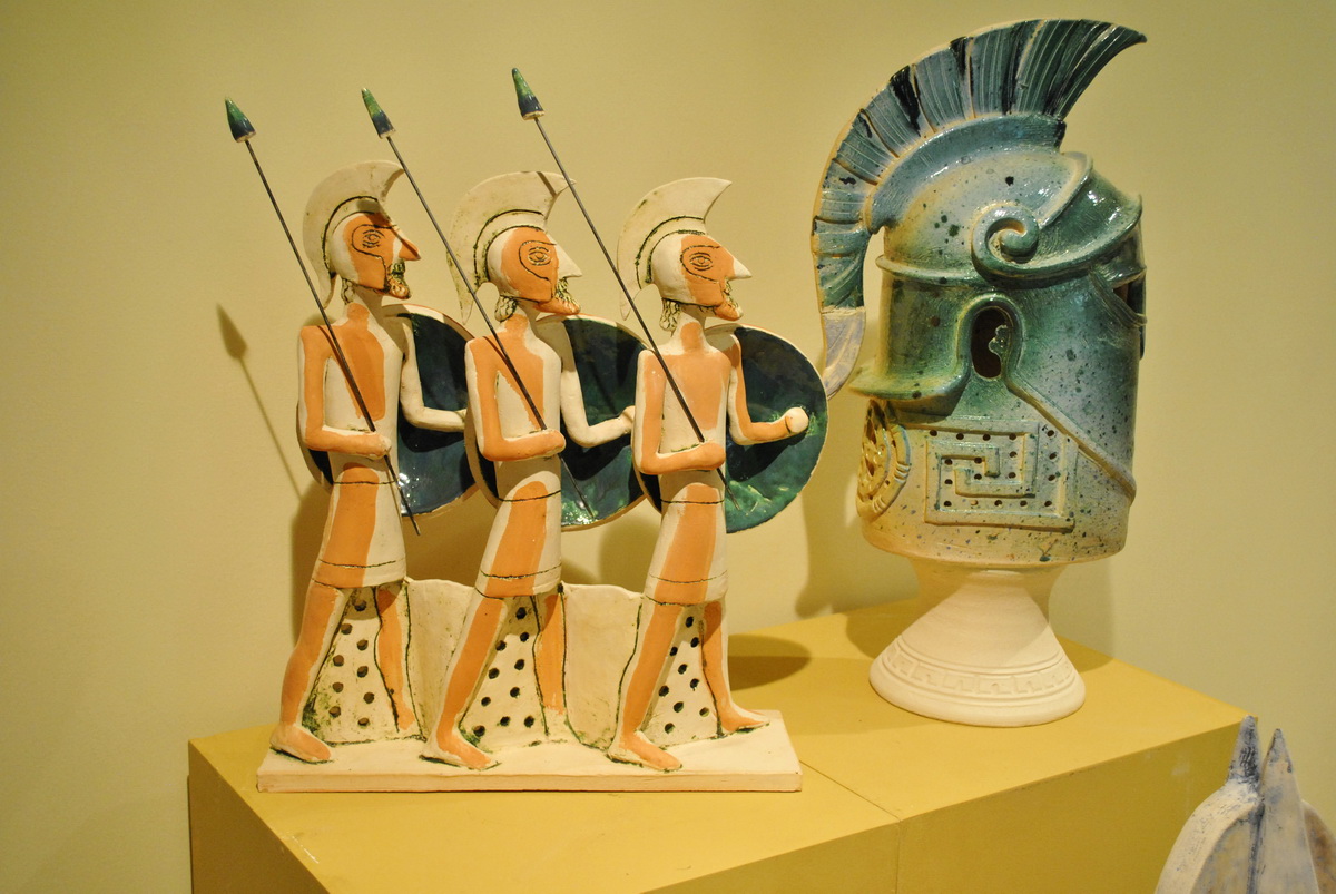 Εγκαίνια έκθεσης κεραμικής στο Διαχρονικό Μουσείο Λάρισας