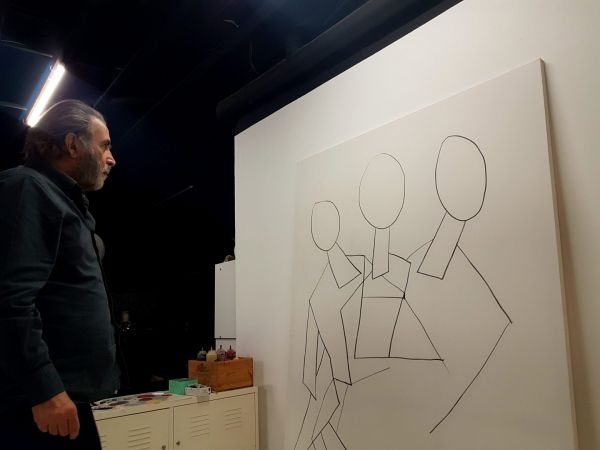 Λάκης Λαζόπουλος: Η πρώτη του έκθεση ζωγραφικής είναι γεγονός - Στην Νάουσα της Πάρου