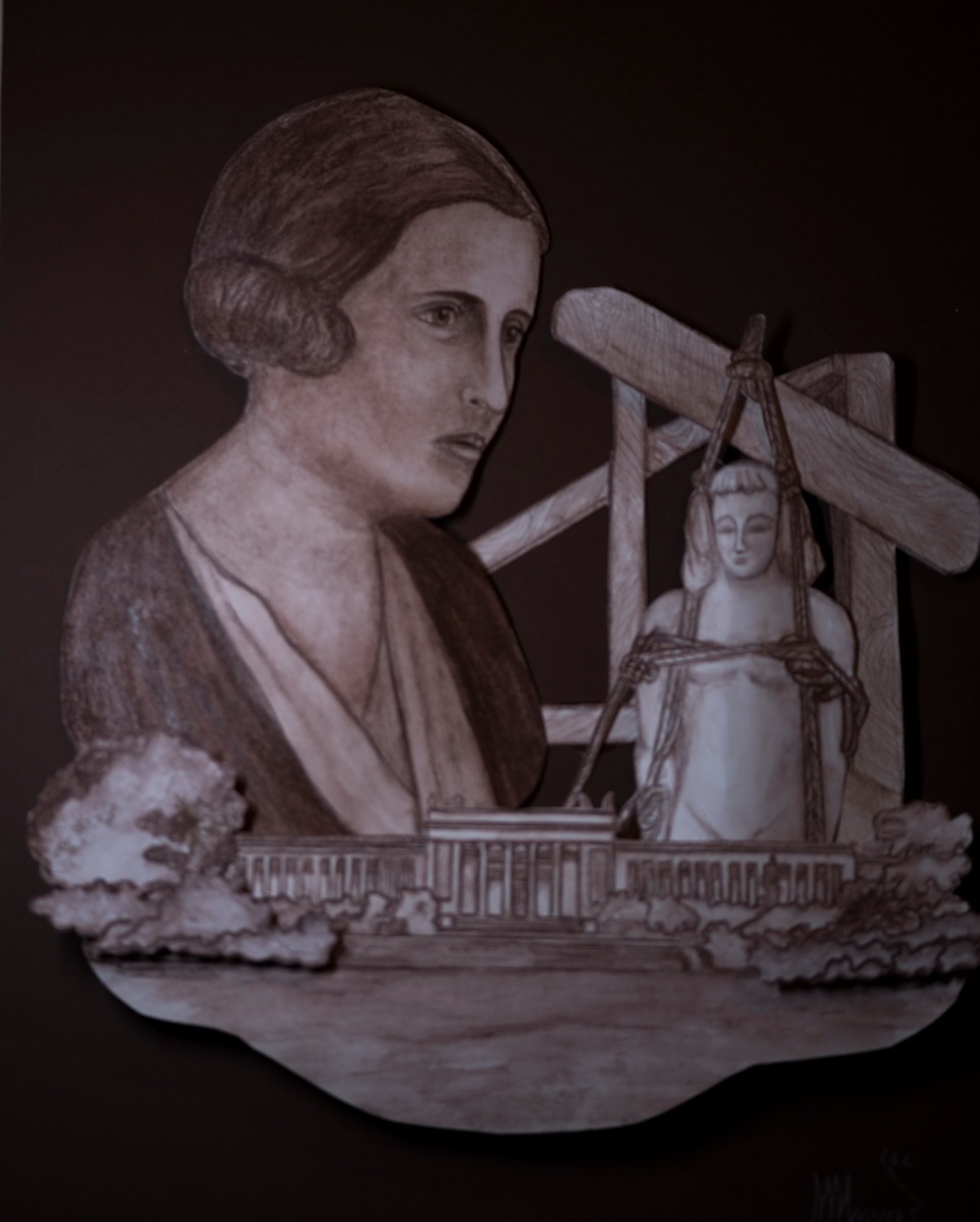 Η περιοδική έκθεση "Σκαπανείς" με έργα του Μηνά Μαυρικάκη στο Διαχρονικό Μουσείο Λάρισας