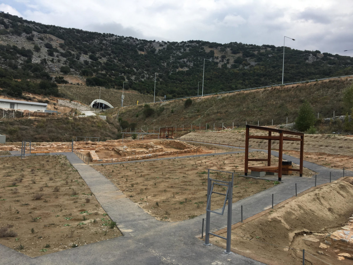 Ανοιχτός ο νέος αρχαιολογικός χώρος στα Τέμπη μέσα στις γιορτές