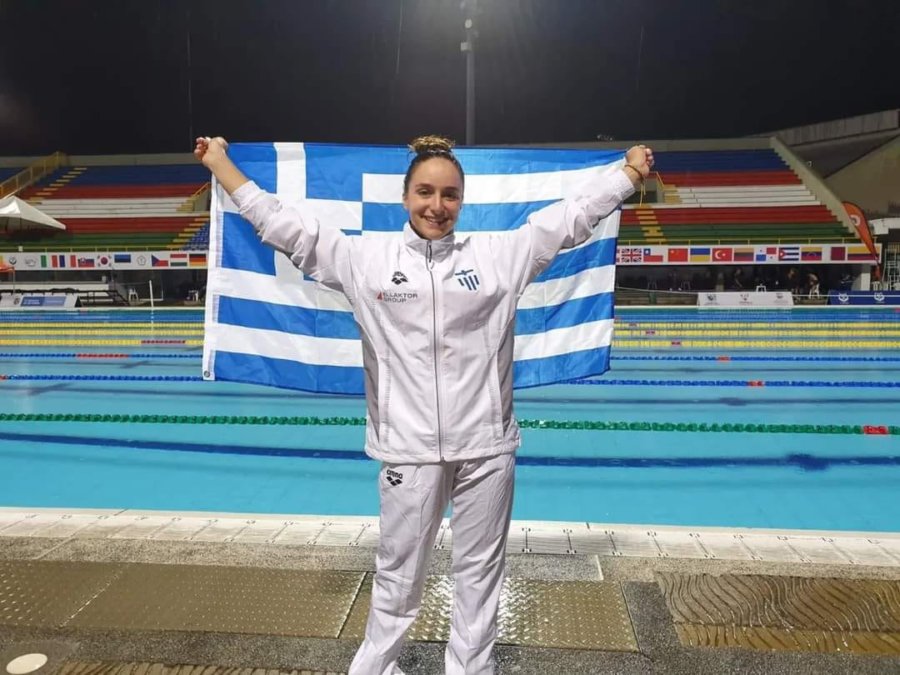 Συγχαρητήρια Κώστα Αγοραστού στην κολυμβήτρια Αθανασία Καρατσιβή 