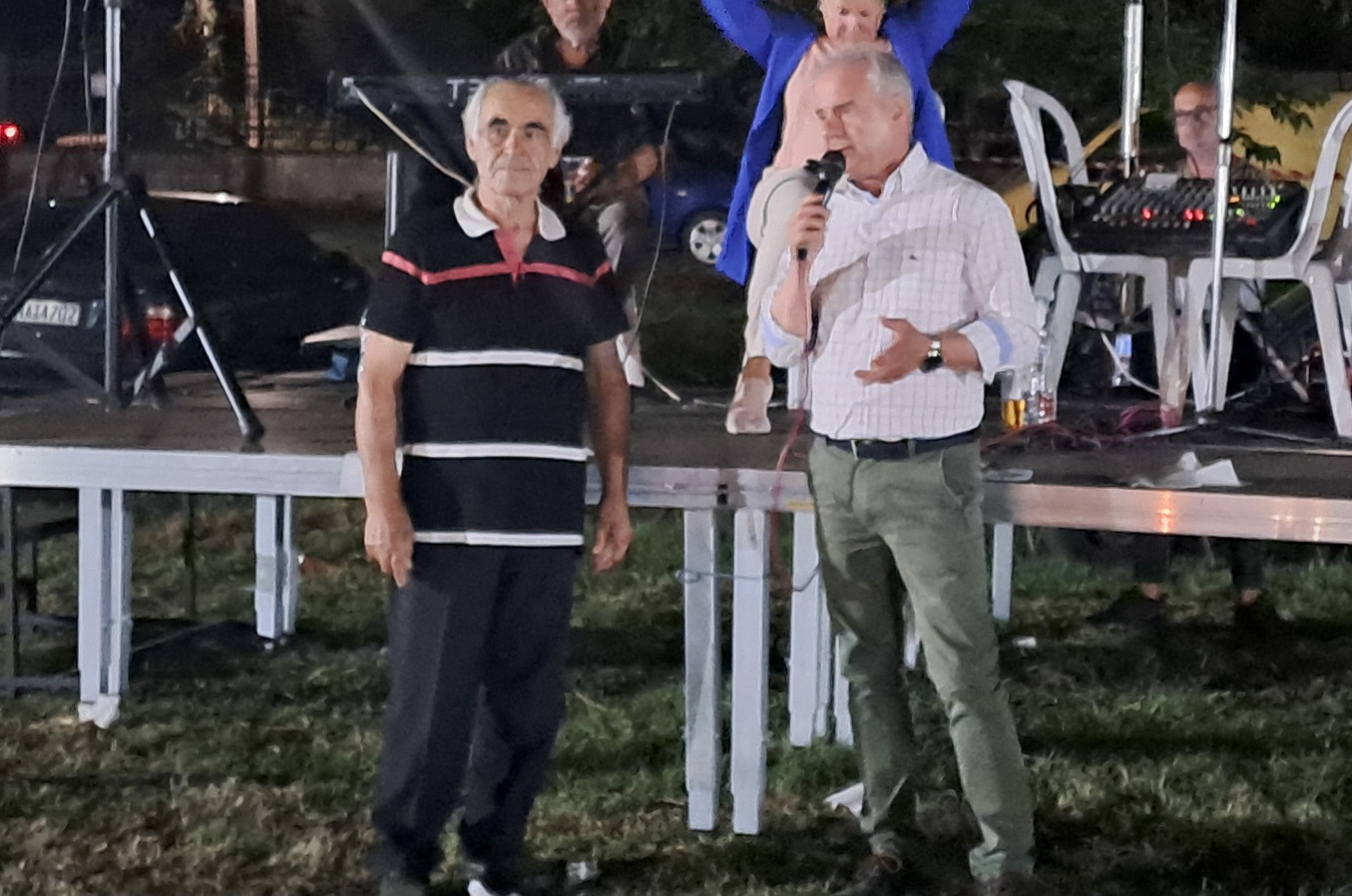 Ο Δήμαρχος Τεμπών Γεώργιος Μανώλης σε Γόννους και Μεσάγγαλα