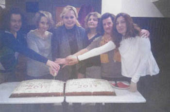 Eκοψαν την πίτα τα μέλη του Συλλόγου Γυναικών Περιοχής Καλοχωρίου