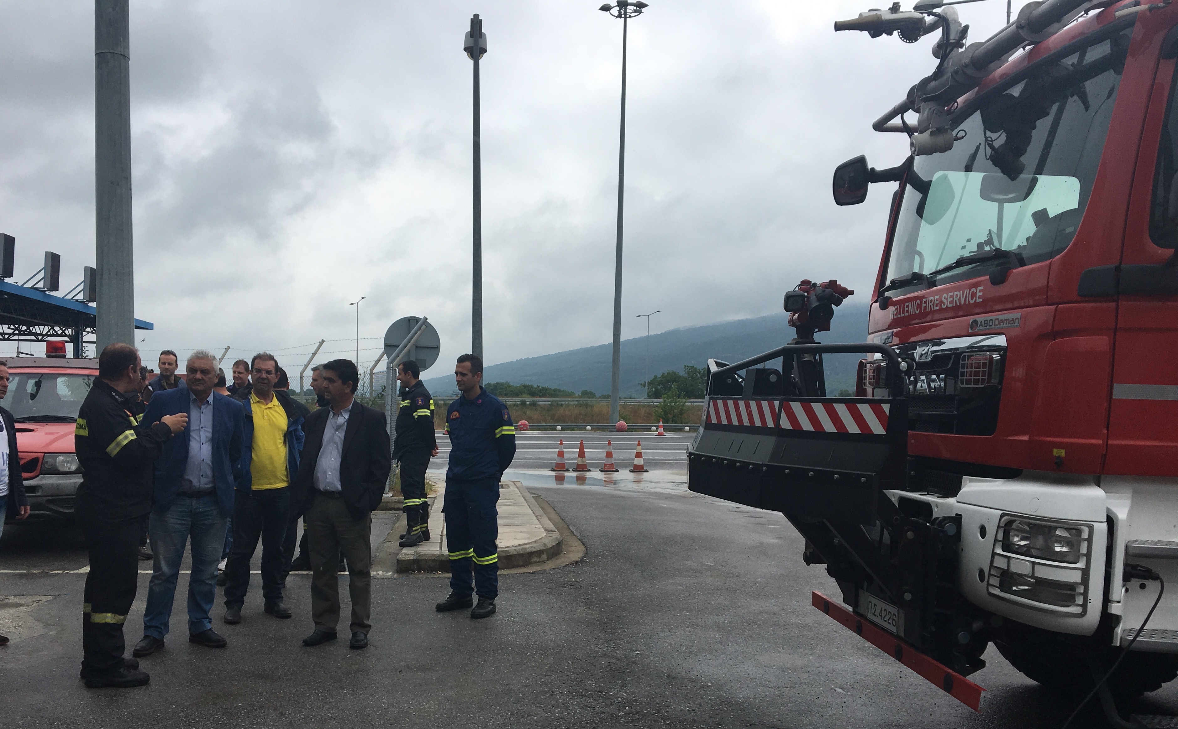 Nέο πυροσβεστικό κλιμάκιο στον κόμβο Πυργετού - Θα συνδράμει στις σήραγγες Τεμπών 