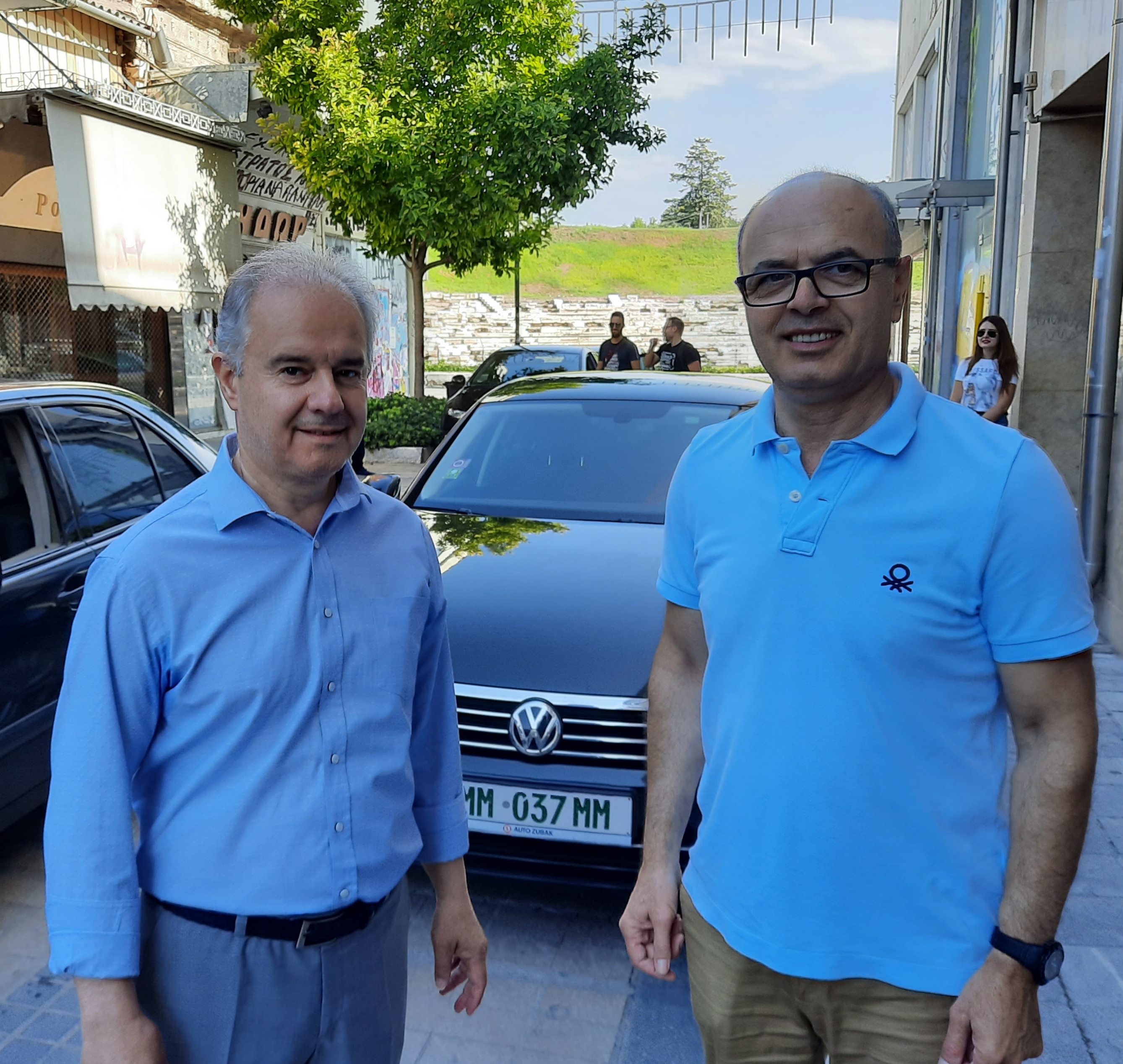 Με τον αναπληρωτή Υπουργό Άμυνας της Δημοκρατίας της Αλβανίας κ. Petro Koci συναντήθηκε ο Γιώργος Μανώλης