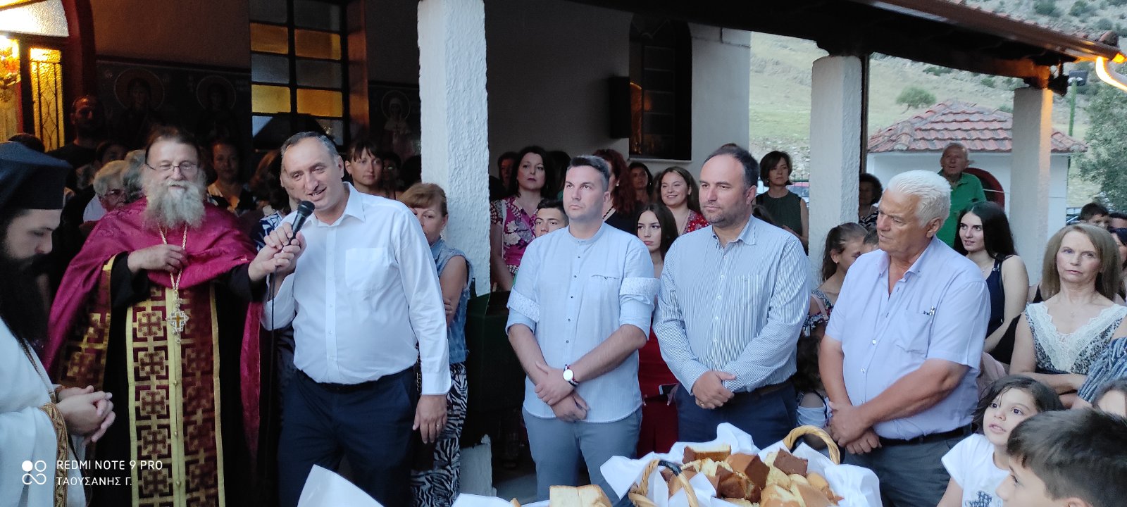 Στο Αργυροπούλι ο δήμαρχος Τυρνάβου για την Αγία Παρασκευή 