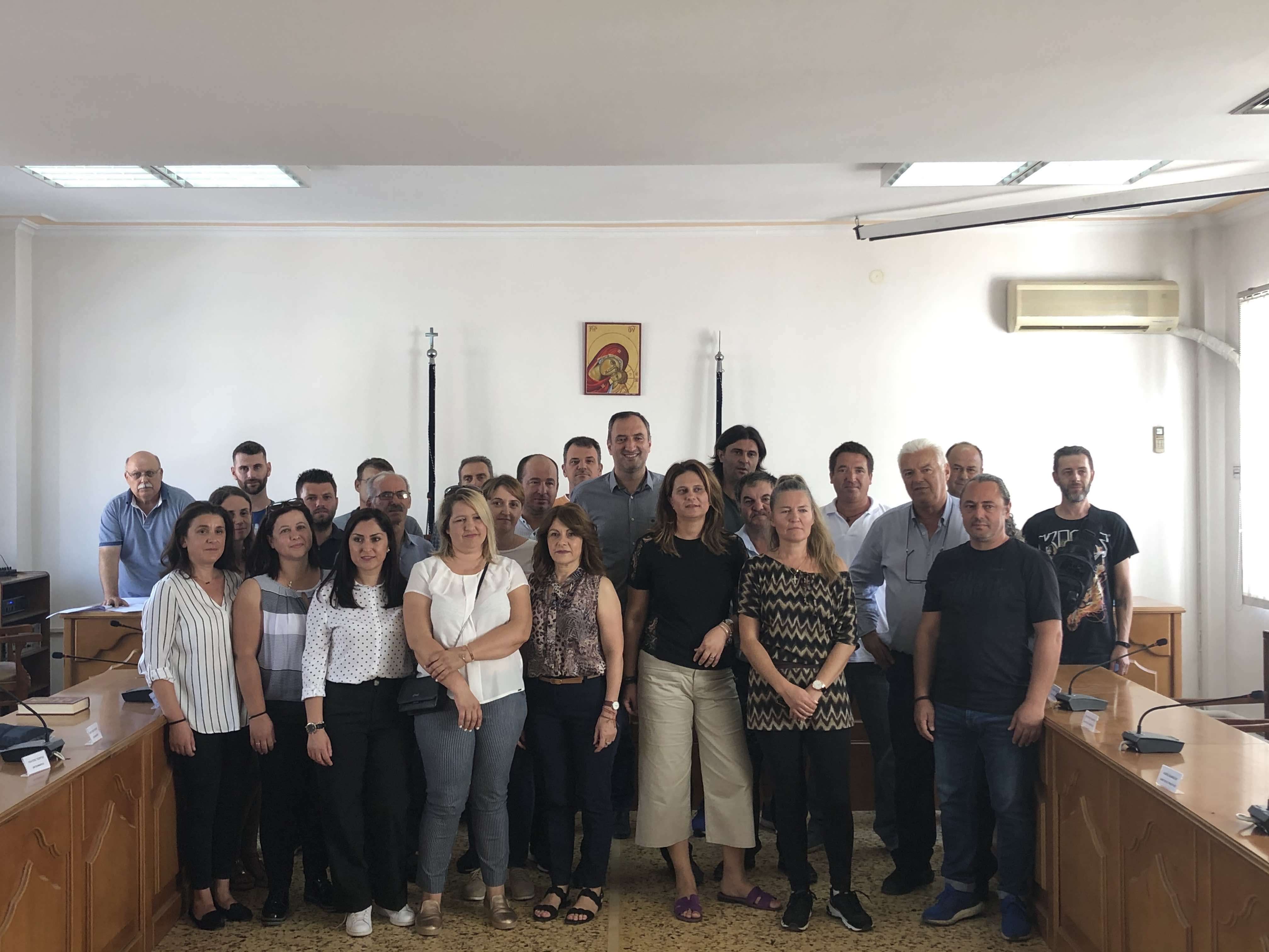 Ορκωμοσία νέων υπαλλήλων στον Δήμο Τυρνάβου