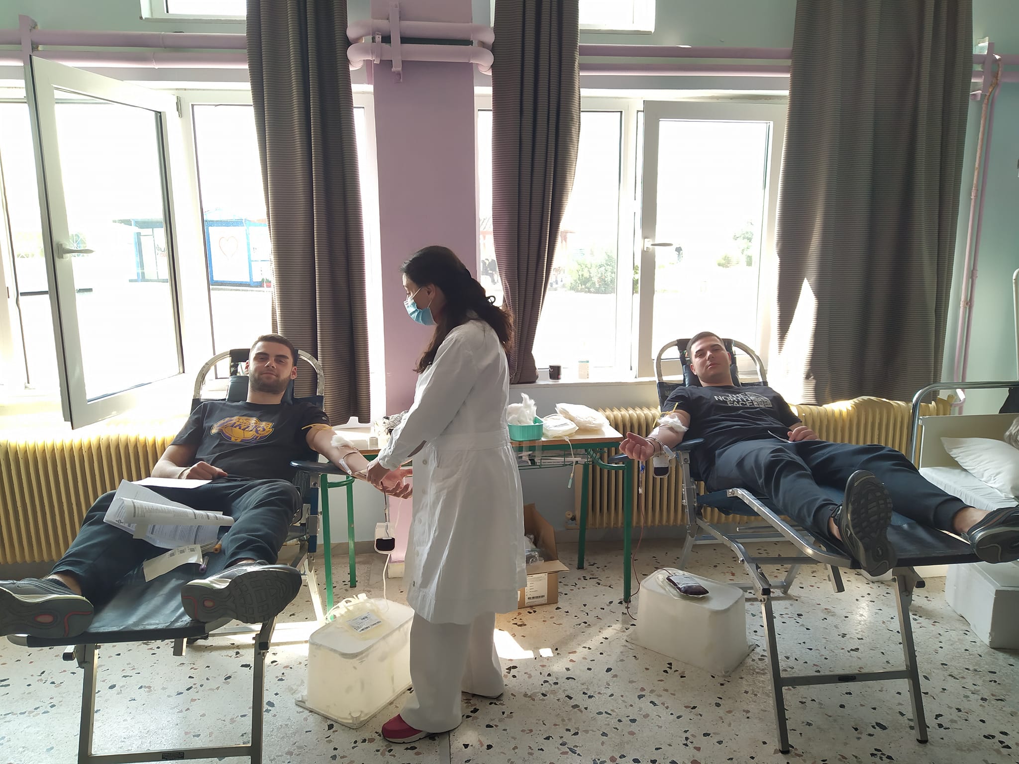 Δεύτερη φετινή εθελοντική αιμοδοσία στο 1ο ΕΠΑΛ Τυρνάβου