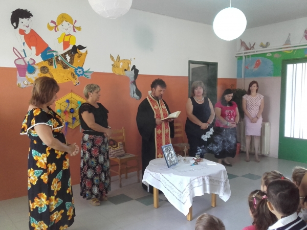Πραγματοποιήθηκε ο αγιασμός στους παιδικούς σταθμούς του Δήμου Τυρνάβου