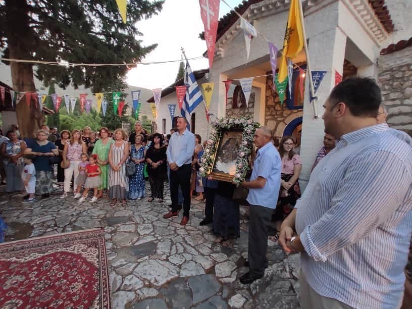 Ο δήμαρχος Τυρνάβου στον πανηγυρικό εσπερινό στον Προφήτη Ηλία