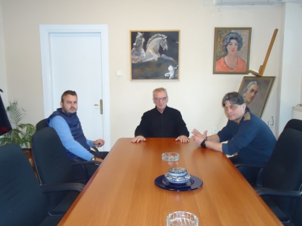 Στήριξη στην ομάδα του Ροδιακού από τον δήμαρχο Τυρνάβου 