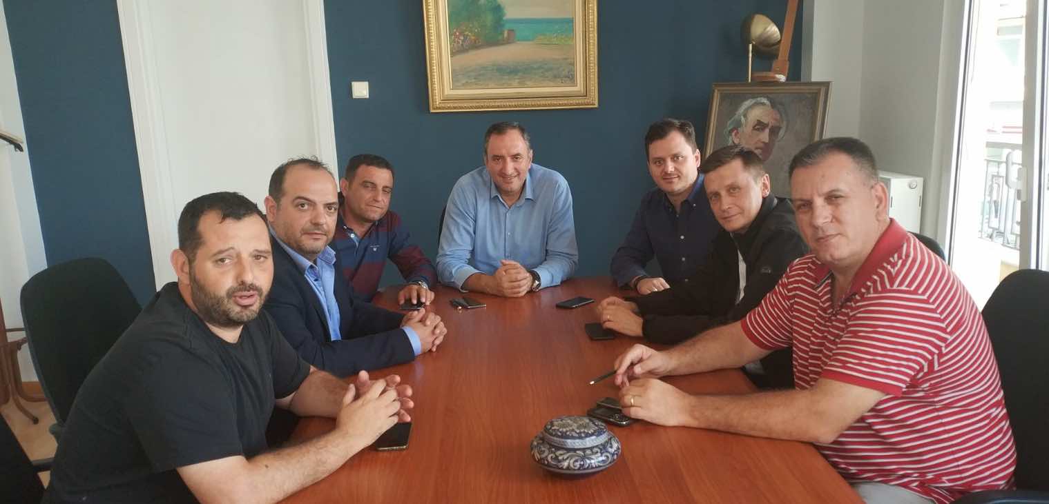Συνάντηση εργασίας ΤΕΕ Κ.Δ. Θεσσαλίας με τον Δήμαρχο Τυρνάβου