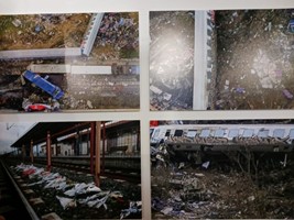 Λάρισα: Zωντάνεψαν οι μνήμες - Έκθεση φωτογραφίας για την τραγωδία των Τεμπών