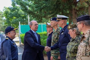 Στο Ευρωπαϊκό Στρατηγείο της Λάρισας ο Ιταλός πρέσβης 