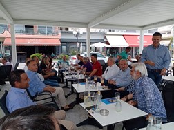 Λάρισα: Κλιμάκιο της ΔΕΕΠ ΝΔ Λάρισας επισκέφθηκε τον Τύρναβο 