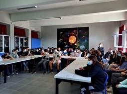 Επιμορφωτικό σεμινάριο σε μαθητές του 5ου Γυμνασίου Λάρισας από το Πανεπιστήμιο Θεσσαλίας – Τμήμα Περιβάλλοντος